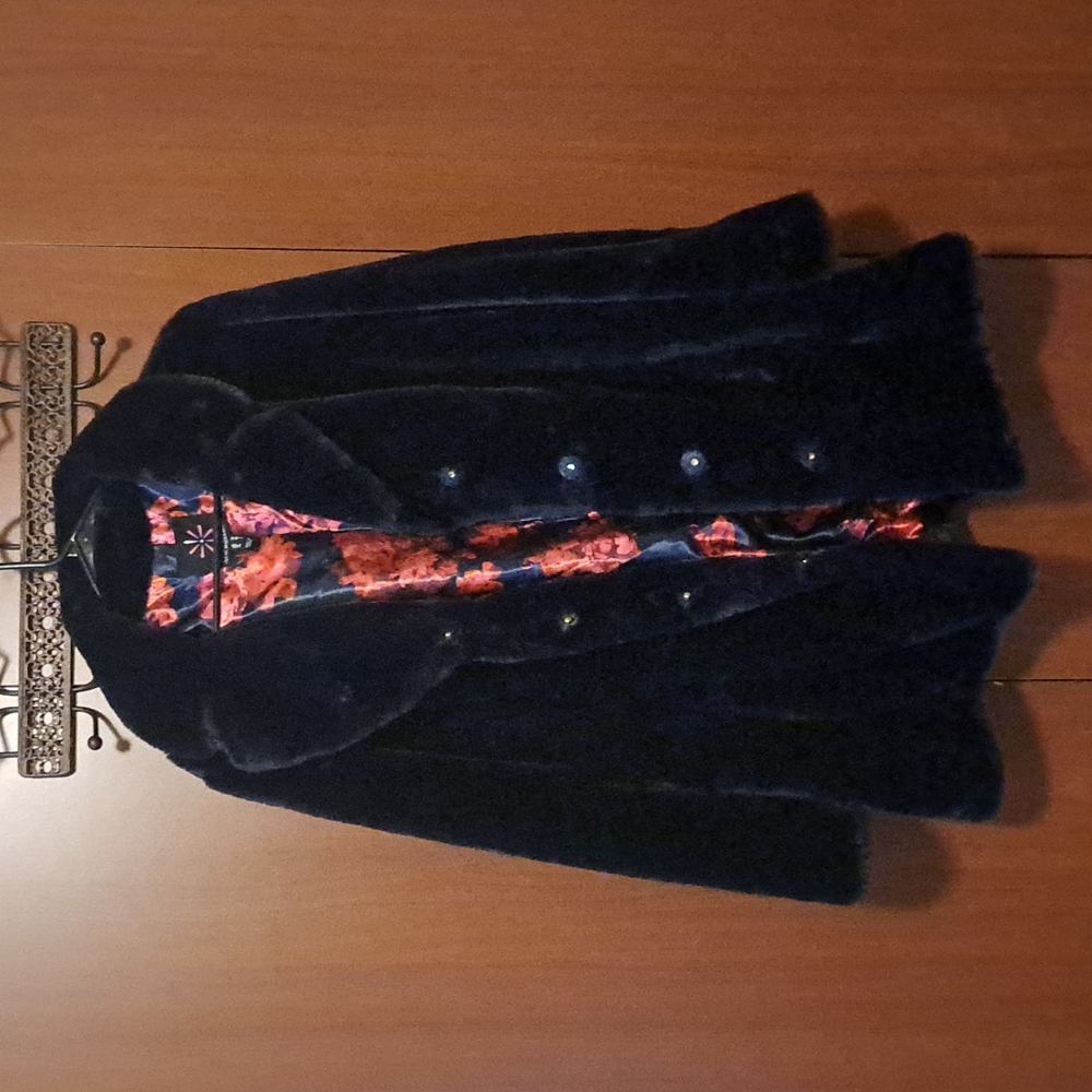 Foux fur coat